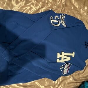Blue Dodgers Men's Sweater